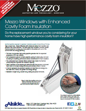 AlsideMezzo Cavity Foam Filled Windows Brochure(PDF)