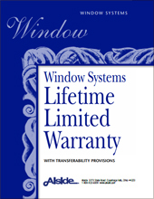 Alside Window Warranty