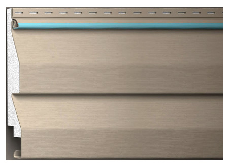 Alside Charter Oak Double 4.5 inch Dutchlap