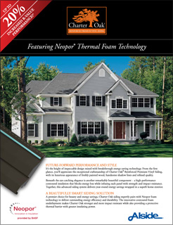 Alside Charter Oak with Neopor Insulation Brochure (PDF)