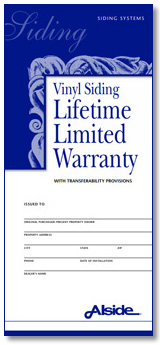 Alside Siding Warranty PDF