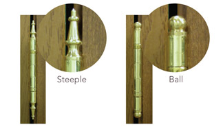 Provia Optional Decorative Hinges