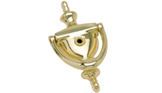 Solid Brass Accessories Classic Door Knocker Viewer