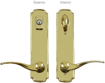 Trilennium Multi Point Exterior Handles Eclipse
