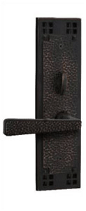 Provia Entry Door Hardware Emtek Mortise Hammered Door Lever